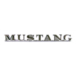 1965 "Mustang" Name Plate (for cars w/ generator)